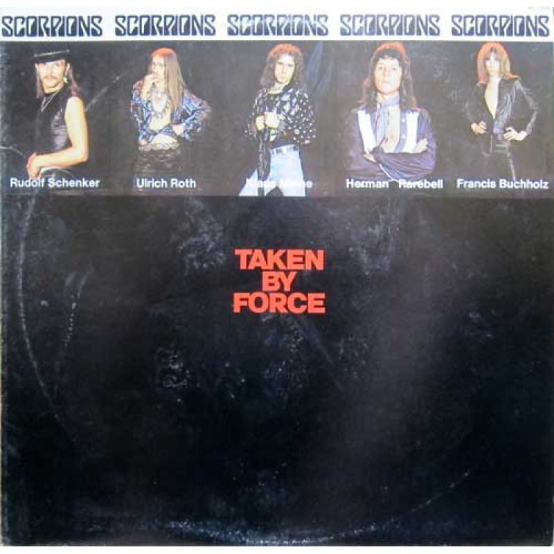  Scorpions ‎– Taken By Force  (Goede staat, hoes VG en vinyl VG+)  RCA Victor ‎– APL1-2628 