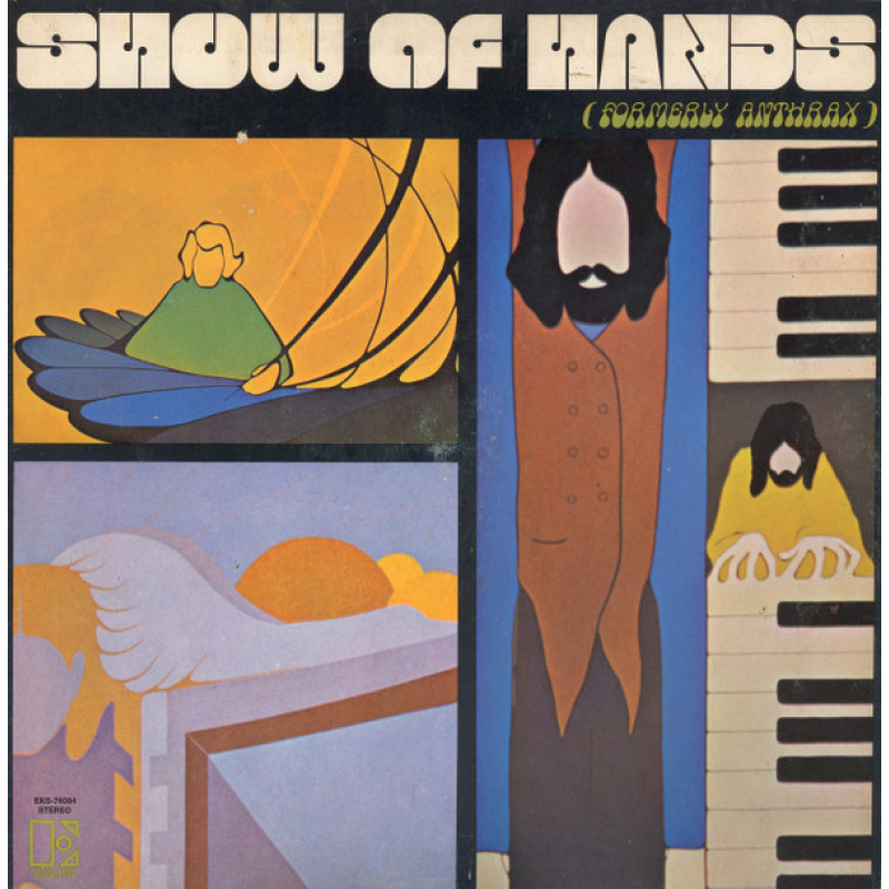  Show Of Hands ‎– Formerly Anthrax (Goede staat, hoes VG+ en vinyl VG)  Elektra ‎– EKS 74084 