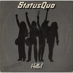 Status Quo ‎– Hello! (Goede staat, hoes VG en vinyl VG no OIS) Vertigo ‎– 6360 098 