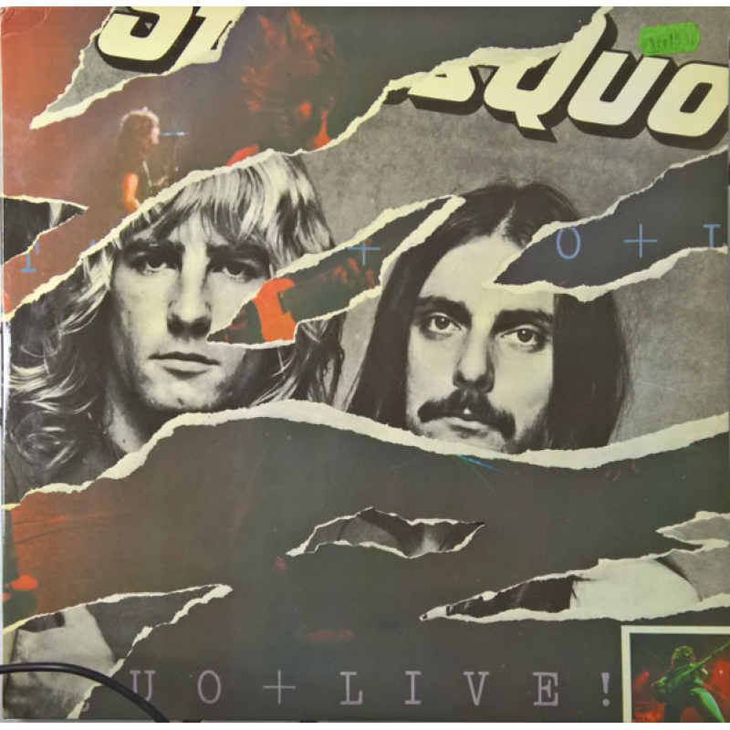 Status Quo – Live (Zeer goede staat, hoes VG+ en vinyl VG+) Vertigo – 6641 590