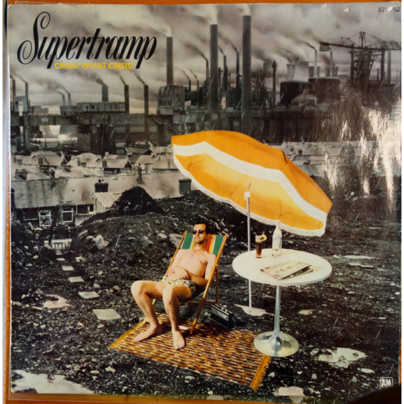 Supertramp – Crisis? What Crisis? (Zeer goede staat, hoes VG+ en vinyl VG+) A&M Records – AMLH 68347