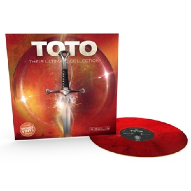 Toto - Their Ultimate Collection  (Red Marbled Vinyl)