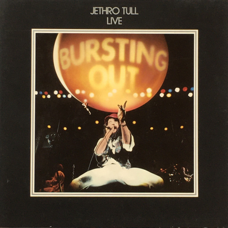  Jethro Tull ‎– Live - Bursting Out (2LP) (Zeer goede staat, hoes VG+ en vinyl VG+)  Chrysalis ‎– 510004 