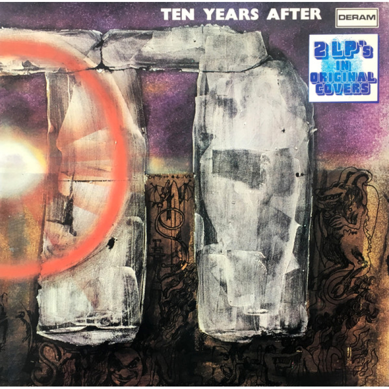   Ten Years After ‎– Stonedhenge / Ten Years After (2LP) (Zeer goede staat, hoes VG+ en vinyl VG) Deram ‎– 6645 301 