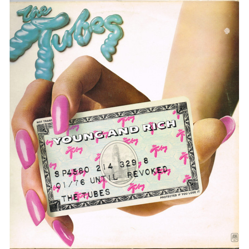 The Tubes – Young And Rich (Zeer goede staat, hoes VG+ en vinyl VG+) 	A&M Records – AMLH 64580