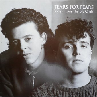 Tears For Fears – Songs From The Big Chair (Zeer goede staat, hoes VG+ en vinyl VG+) Mercury – 824 300-1