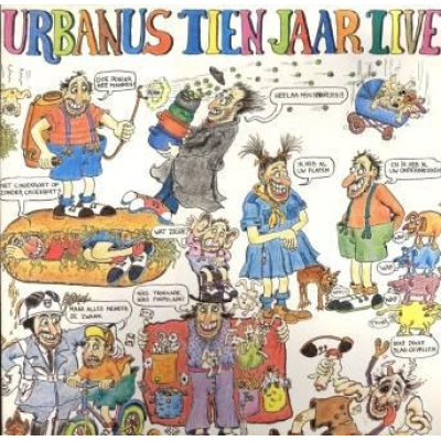 Urbanus – Tien Jaar Live (3 x Vinyl,PRS Pressing) (Zeer goede staat, hoes VG+ en vinyl VG+) Philips – 814 533-1