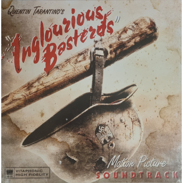 Quentin Tarantino's Inglourious Basterds (OST  Red Translucent [Blood-Red] ) (Zeer goede staat, hoes NM en vinyl NM) Warner Records – 520377-1