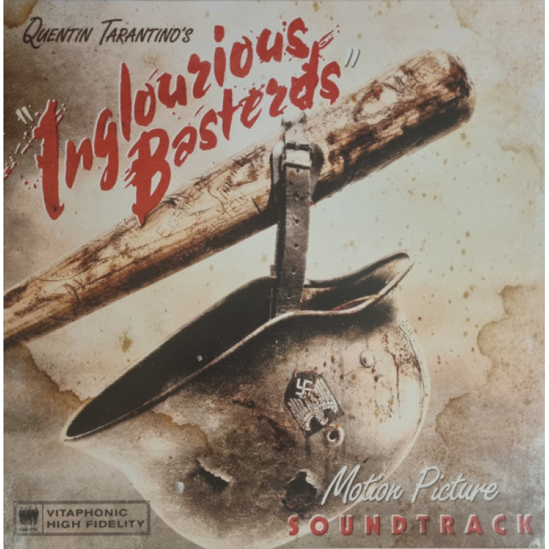 Quentin Tarantino's Inglourious Basterds (OST  Red Translucent [Blood-Red] ) (Zeer goede staat, hoes NM en vinyl NM) Warner Records – 520377-1