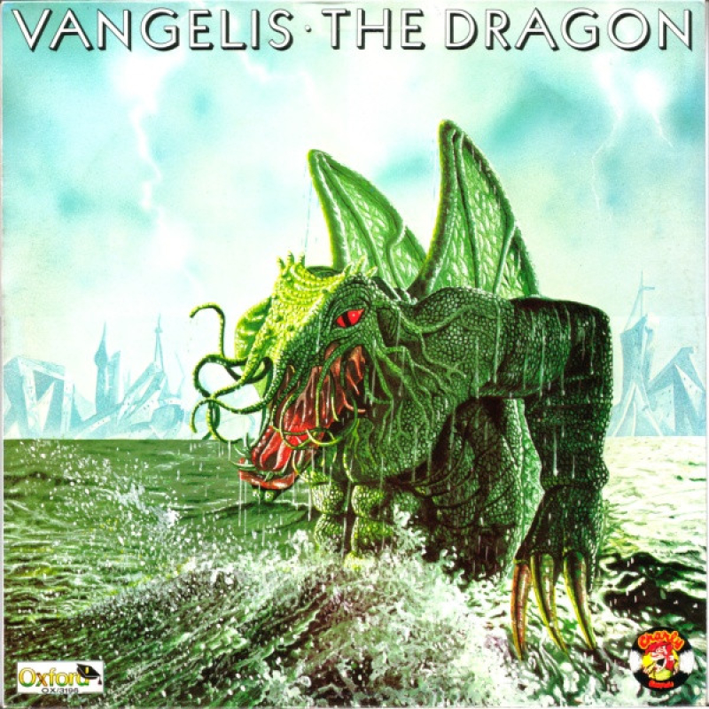  Vangelis ‎– The Dragon (Zeer goede staat, hoes VG+ en vinyl VG+) Charly Records ‎– OX/3196 