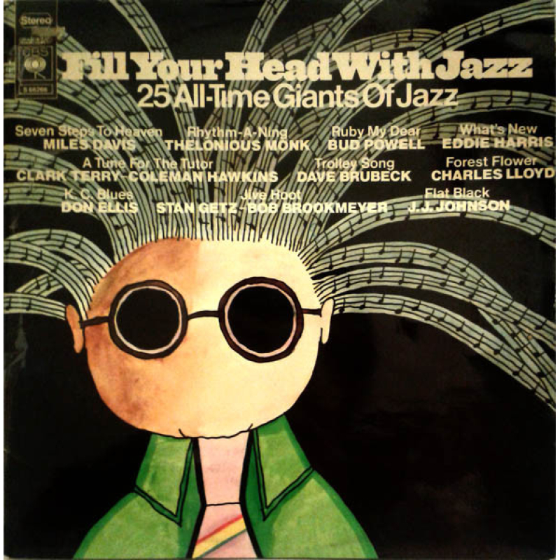  Various ‎– Fill Your Head With Jazz (2LP) (Zeer goede staat, hoes VG+ en vinyl VG+)  CBS ‎– S 66266 