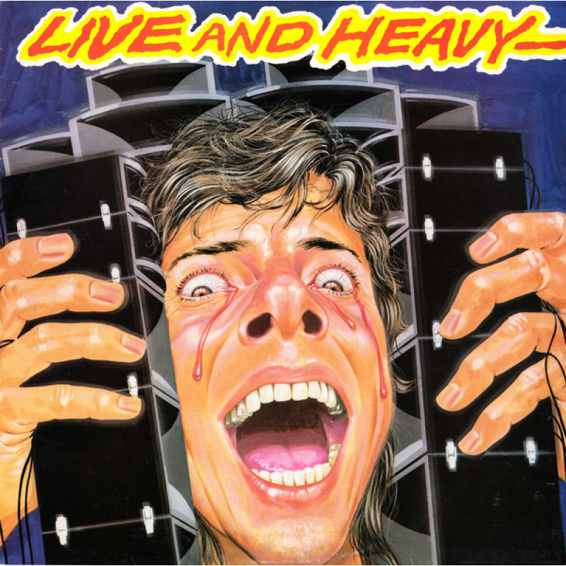 Various – Live And Heavy (Zeer goede staat, hoes VG+ en vinyl VG+) NEMS – NEL 6020