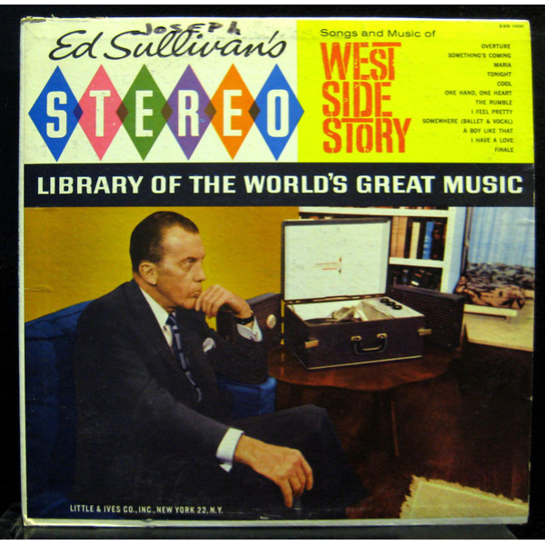 Ira Wright And His Orchestra – Songs And Music Of West Side Story (Zeer goede staat, hoes VG+ en vinyl VG) Little & Ives Co. – ESS 1000