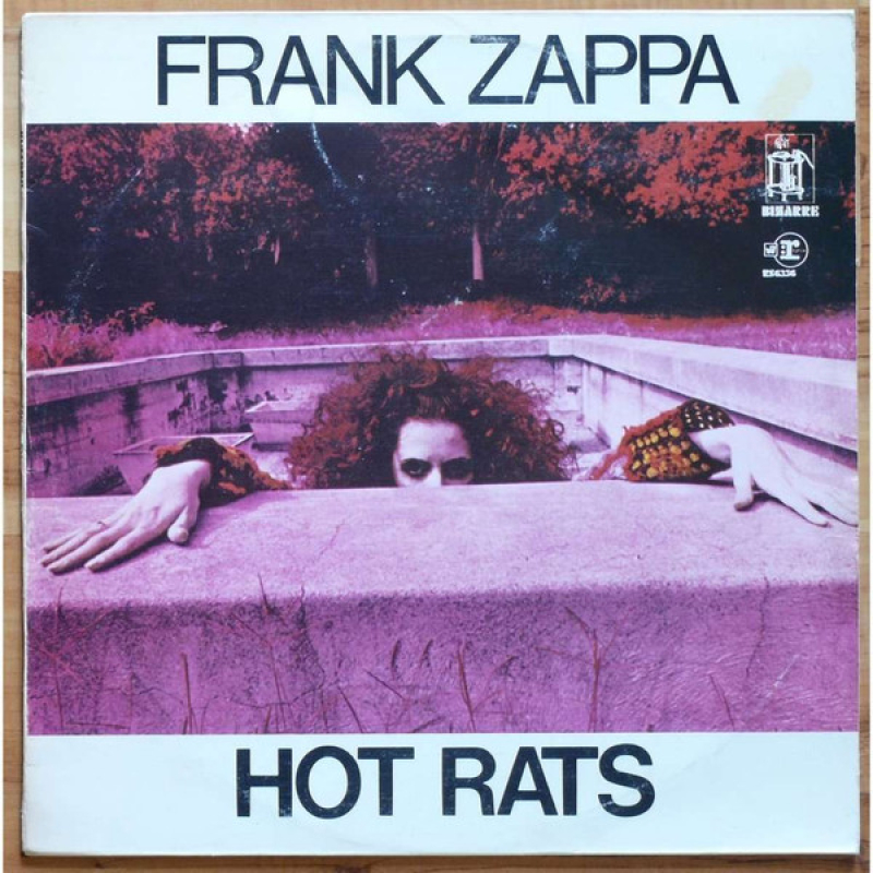 Frank Zappa – Hot Rats (Zeer goede staat, hoes VGen vinyl VG) 	Bizarre Records – 44078