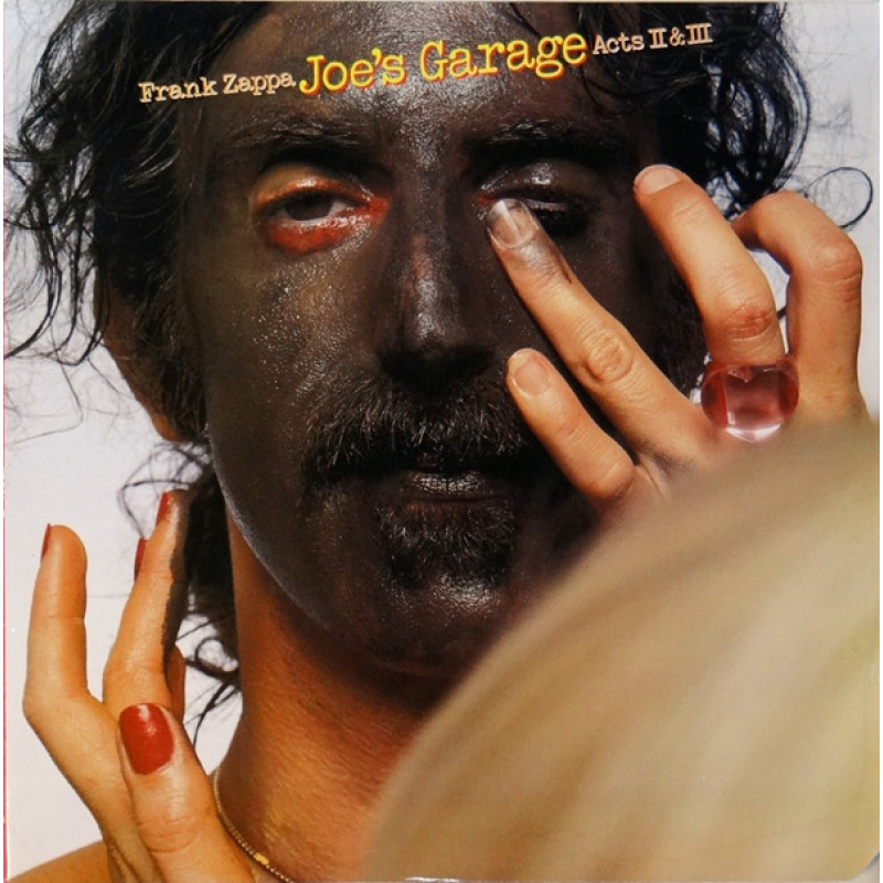  Frank Zappa ‎– Joe's Garage Acts II & III  (Zeer goede staat, hoes VG+ , vinyl VG+ en cutout corner) Zappa Records ‎– SRZ-2-1502 Compton Pressing 26