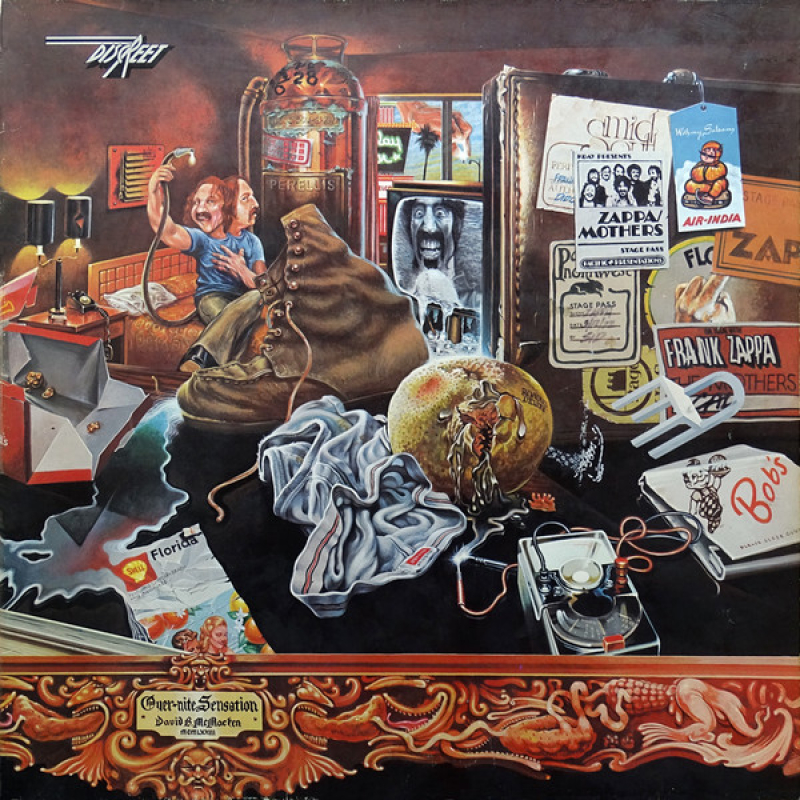 The Mothers – Over-Nite Sensation (Zeer goede staat, hoes VG+ en vinyl VG+) DiscReet – DIS 41 000