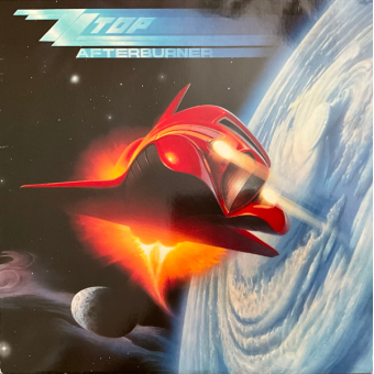 ZZ Top – Afterburner (Zeer goede staat, hoes VG+ en vinyl VG+) 	Warner Bros. Records – 925 342-1